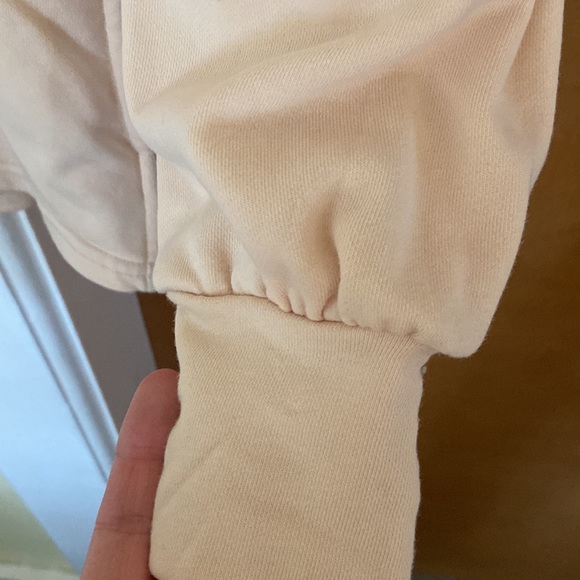 Brand New WOT Kimberly Cowl Neck Cream Sweatshirt - Picture 3 of 6